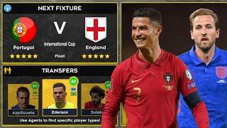 DLS 22 | Portugal vs England | International Cup Final | Dream League Soccer 2022 Gameplay