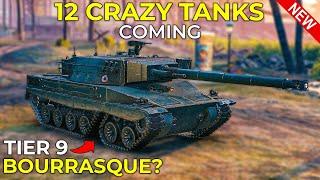 12 New Crazy Tanks Coming to World of Tanks in Update 1.27