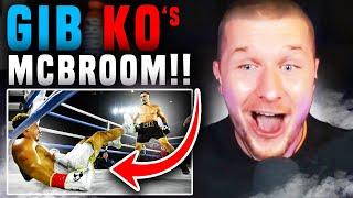 GIB *BRUTALLY* KO's AUSTIN MCBROOM ON HIS OWN EVENT!! | LIVE REACTION