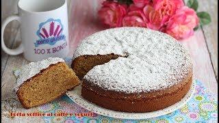 Torta soffice al caffè e yogurt- Ricetta senza glutine