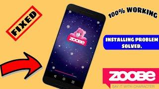 How To download zoobe app || installing problem solve it.must watch