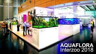 Aquaflora and Ruinemans booth at Interzoo 2018 - All aquascapes