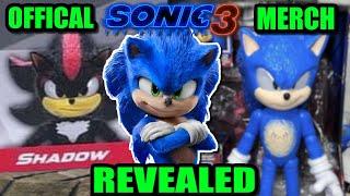 Sonic The Hedgehog 3 Merchandise Revealed