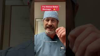 Widow Maker Blockage (DANGEROUS) #heartattack #heartattacksymptoms #widowmaker #surgeon #fyp #doctor