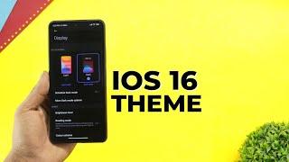 Most Awaited iOS 16 Theme For Redmi,Poco & Xiaomi Device | Convert Miui 13 To iOS 16