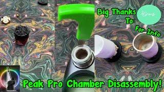 How To Disassemble A Puffco Peak Pro Atomizer Chamber Tutorial!