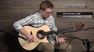 2023 Riviere OM (Indian Rosewood/Italian) played by Matt Thomas