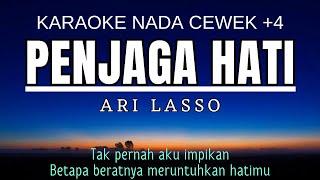 Ari Lasso - Penjaga Hati (Karaoke Female Key Nada Wanita +4)