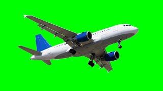 Copyright Free Flying Aeroplane Green Screen Effect | Chroma Key | Royalty Free | flying airplane |