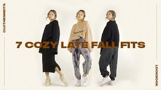 7 Cozy Late Fall Outfits | Lookbook