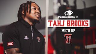 Texas Tech Football at Big 12 Media Day: Mic'd Up (Tahj Brooks) | July 11, 2024