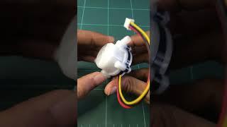 YF-S401 Water Flow Sensor | Best Arduino Sensor | Best Arduino Sensor For Beginners | #shorts