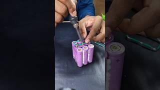 How to make 12v battery at home|#shorts #12vbattery #lithiumbattery