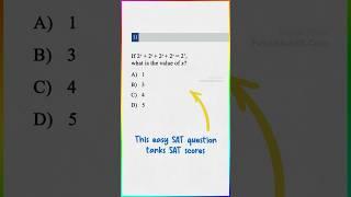 This easy SAT question tanks SAT scores  #digitalsat #satprep