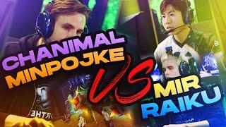 Chanimal | Chan and Minpojke VS Mir and Raiku! TBC Arena Highlights