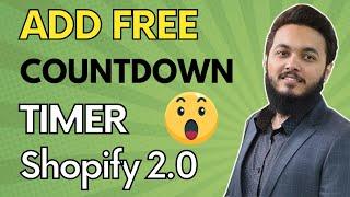 How to Add Countdown Timer to Shopify Without App [Free Method]