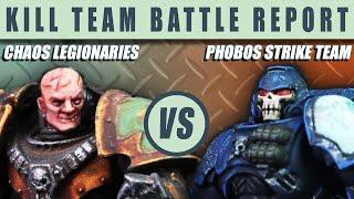 Legionaries vs. Phobos Marines [Kill Team Battle Report]
