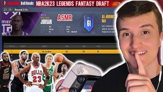 [ASMR] NBA Legends Fantasy Draft  (NBA2k Gameplay)