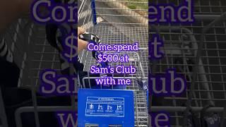 Watch me tackle a $500 shopping trip at Sam’s Club to feed a family of seven! #SamClubHaul