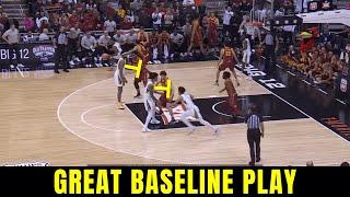 Get an OPEN SHOT with this baseline play