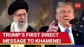 Trump’s Big Message For Khamenei Sends Shockwaves Across Middle East, Netanyahu ‘Stunned’