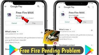 How to Fix Free Fire app Pending Problem Solution | Free Fire Dawnload Problem Solve