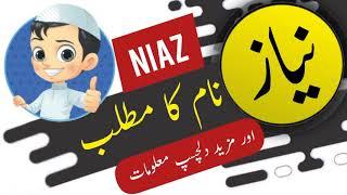 Niaz name meaning in urdu and English with lucky number | Islamic Boy Name | Ali Bhai