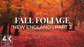 Colorful Autumn 4K TV Wallpapers Slideshow with Fall Foliage in New England (NO SOUND) #2