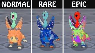 New Rare & Epic Species of My Singing Monsters | (Original & Fanmade) Ethereal Workshop & Fire Oasis