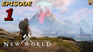 Let's Play New World - FULL RELEASE - Part 1 - Windsward - Sword and Shield - Gameplay Walkthrough