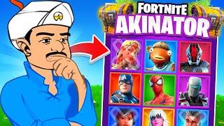 AKINATOR devine le SKIN SECRET de FORTNITE