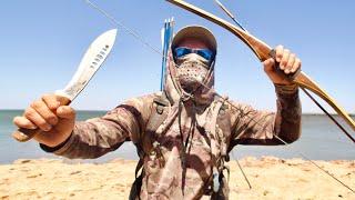 2 DAYS SOLO WITH BOW & ARROW - Catch and Cook - Wild outback Australia