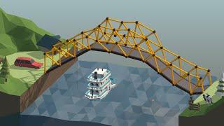 Poly Bridge - Gameplay (PC/UHD)