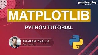 Matplotlib Python Tutorial | Matplotlib Tutorial | Python Tutorial | Great Learning