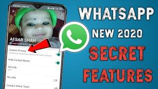 WhatsApp Latest Update 2020 | WhatsApp New Secret Features | WhatsApp Tricks | Technical Afsar