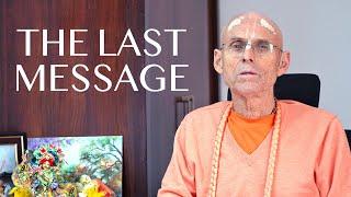 The Last Message - Kadamba Kanana Swami