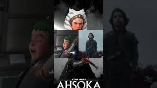 Astar Wars rebels characters animation to live action in AHSOKA