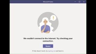 Fix Microsoft Teams Error We Couldn't Connect To The Internet Try Checking Your Connection