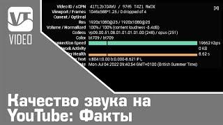 Качество звука на YouTube: Факты