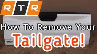 How To Remove Your Tailgate! (2015-2020 Ford F-150) #fordf150 #tramper