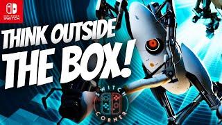 Portal  2 Nintendo Switch Review | Gameplay, Frame Rate & Gyro Control | Portal Companion Collection