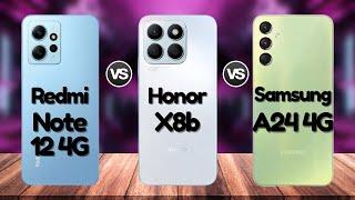 Redmi Note 12 4G Vs Honor X8b Vs Samsung A24