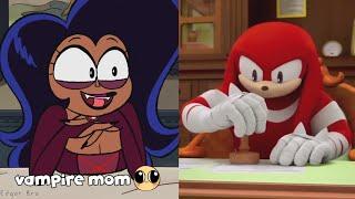 Knuckles rates cartoon moms