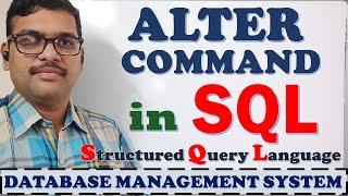 ALTER COMMAND IN SQL || DDL COMMANDS || SQL COMMANDS || ALTER DATABASE || MYSQL || DBMS