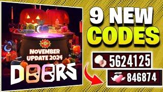 UPDATE DOORS ️ CODES 2024 | WORKING CODES FOR DOORS  IN NOVEMBER 2024 | CRAZY GAMER - ROBLOX