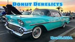 Classic Car Show Donut Derelicts (Nov/02/2024) Huntington Beach, California