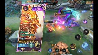 MLBB my lucky flip & Kaja Inferno Taskmaster gameplay (ROAD TO MYTHICAL)