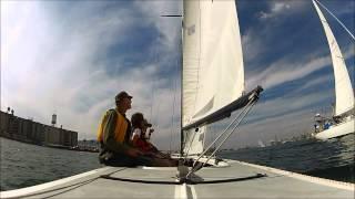 A Sail in a Soling