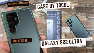 Case by TOCOL ■ Galaxy S22 Ultra ■ Military Grade, Camera Protector