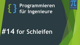 ‍ for Schleifen in Python #14